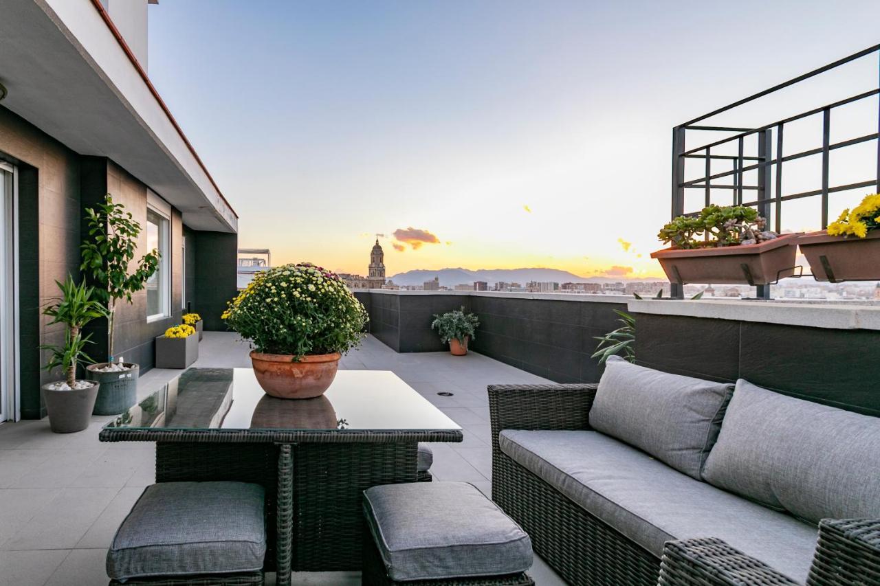 Livemalaga Terrace Deluxe Apartment Exterior foto