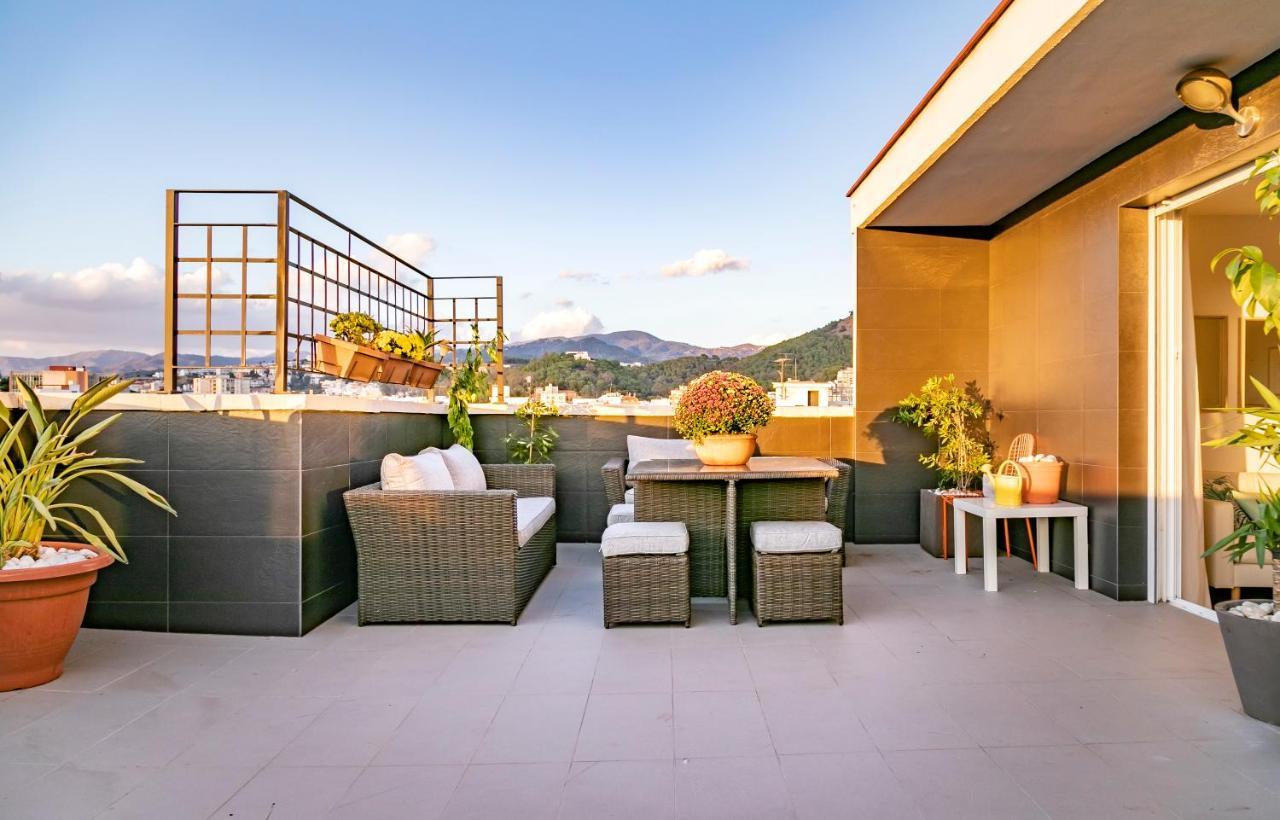 Livemalaga Terrace Deluxe Apartment Exterior foto